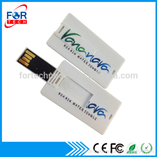 2 Sided free full color printing greeting cards usb flash drives bulk cheap 1gb for promotional
